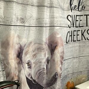 Elephant  Shower Curtain